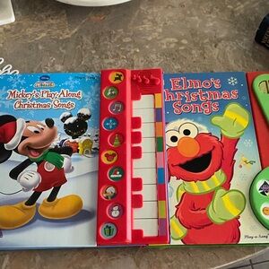 Disney Elmo Red Play-Along Keyboard Book